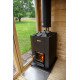 Піч для сауни Harvia Linear 18 Compact black