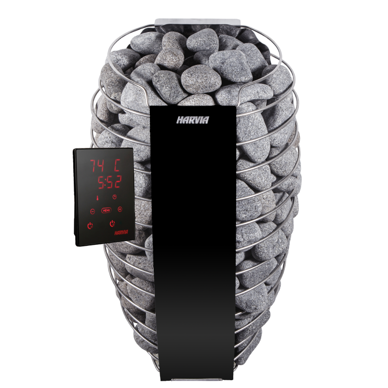 Електрокам'янка Spirit SP90XW 9.0 kW WiFi black