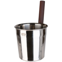 Шайка Tesli 5 л Steel для бани и сауны