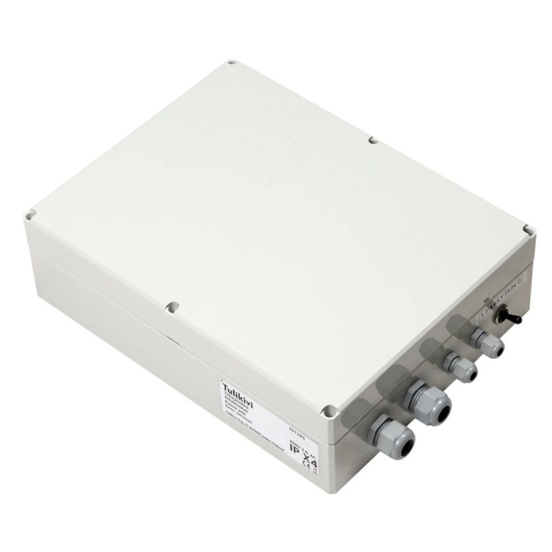 Пульт керування TOUCH SCREEN WiFi чорний + релейний блок (13,6-21 kW)