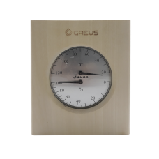 Термогігрометр Greus липа 16х14,5