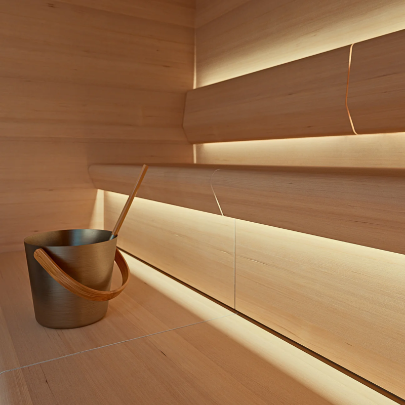 Набір освітлення Cariitti Sauna Linear 2m для лазні та сауни (уцінений)