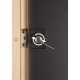 Двері для сауни Tesli Lux Graphite Sateen 70/200