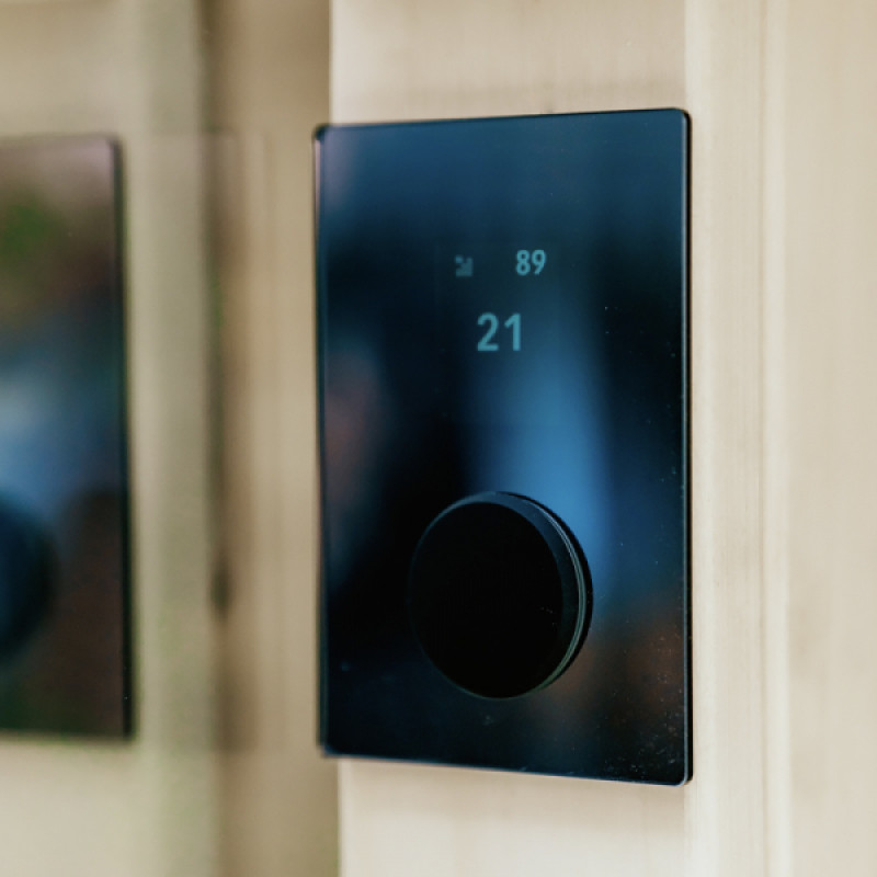 Пульт управління для електрокам'янки HUUM WIFI Glass