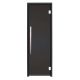 Скляні двері для хамама GREUS Black Edition 70/190 Dark grey