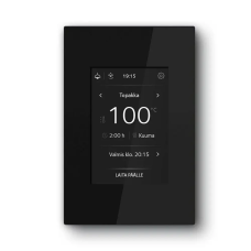 Пульт керування Tulikivi Touch Screen WIFI чорний для електрокам'янок