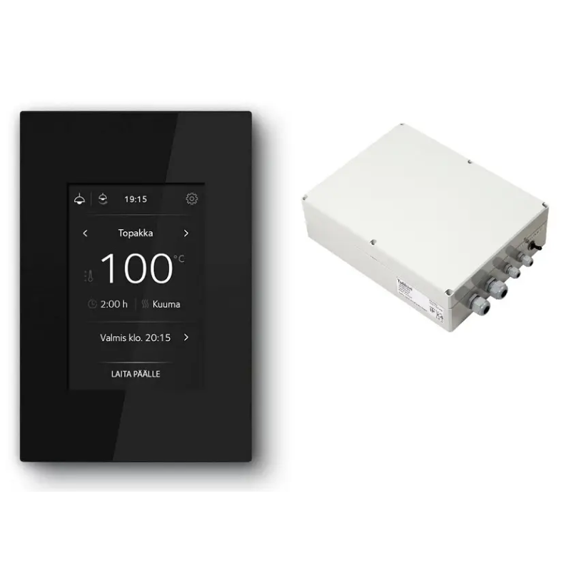 Пульт керування Tulikivi Touch Screen WIFI чорний для електрокам'янок